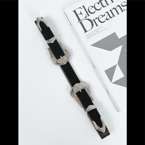 Princess Polly Black Kentucky Belt - Picture 3 of 4